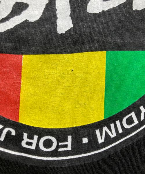 stussy（ステューシー）stussy (ステューシー) ラスタTシャツ stussy ステューシー ブラック サイズ:XXLの古着・服飾アイテム