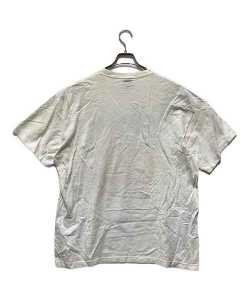 stussy（ステューシー）stussy (ステューシー) スケーター×SSリンクTシャツ ホワイト サイズ:XLの古着・服飾アイテム