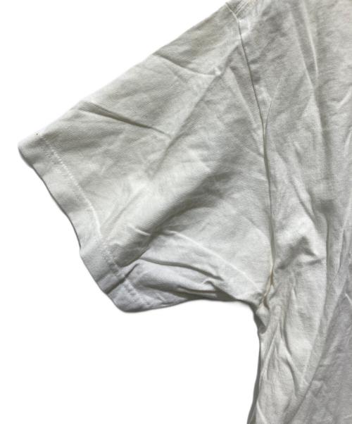 stussy（ステューシー）stussy (ステューシー) スケーター×SSリンクTシャツ ホワイト サイズ:XLの古着・服飾アイテム