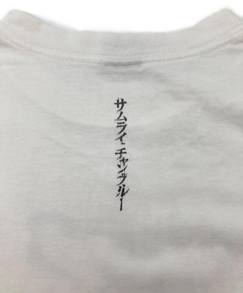 stussy（ステューシー）stussy (ステューシー) コラボプリントT ホワイト サイズ:XLの古着・服飾アイテム