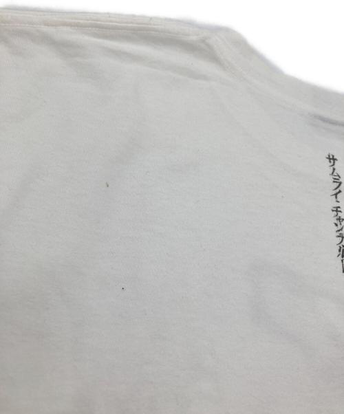 stussy（ステューシー）stussy (ステューシー) コラボプリントT ホワイト サイズ:XLの古着・服飾アイテム