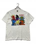 stussyステューシー）の古着「エイリアンプリントT」｜ホワイト
