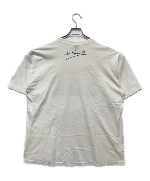 stussy（ステューシー）stussy (ステューシー) Jon Naar フォトTEE ホワイト サイズ:XXLの古着・服飾アイテム