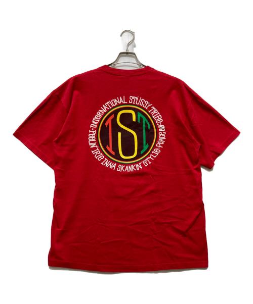 stussy（ステューシー）stussy (ステューシー) IST Tee / プリントTシャツ レッド サイズ:XLの古着・服飾アイテム