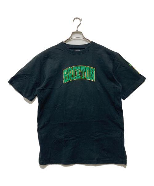 stussy（ステューシー）stussy (ステューシー) BRIXTON Tee ブラック サイズ:XLの古着・服飾アイテム
