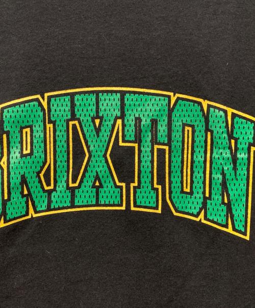 stussy（ステューシー）stussy (ステューシー) BRIXTON Tee ブラック サイズ:XLの古着・服飾アイテム