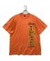 stussy（ステューシー）の古着「Tシャツ / プリントTシャツ」｜オレンジ