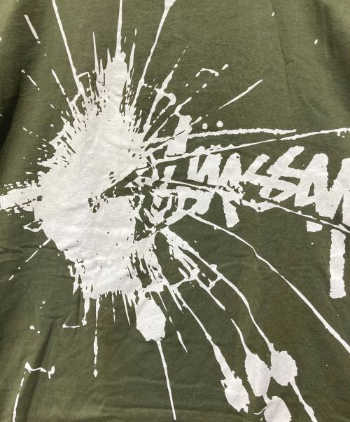 stussy（ステューシー）stussy (ステューシー) Tシャツ カーキ サイズ:XLの古着・服飾アイテム