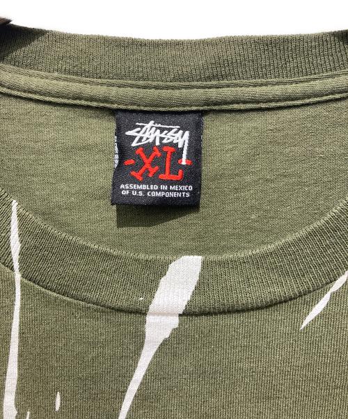 stussy（ステューシー）stussy (ステューシー) Tシャツ カーキ サイズ:XLの古着・服飾アイテム