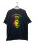 stussy（ステューシー）の古着「Melodious Riddim Tee メロディアスリズム ラスタ ライオン Tシャツ」｜ブラック