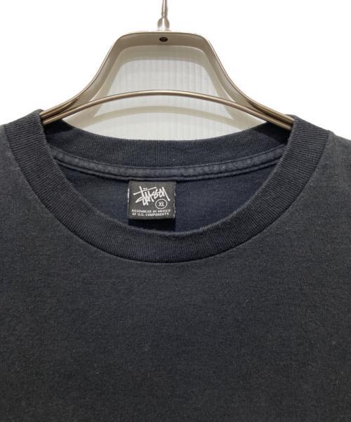 stussy（ステューシー）stussy (ステューシー) master piece (マスターピース) LION TEE / ライオンTシャツ / プリントTシャツ ブラック サイズ:XLの古着・服飾アイテム