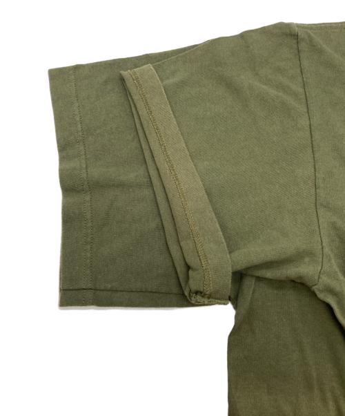 stussy（ステューシー）stussy (ステューシー) スカルTシャツ / プリントTシャツ カーキ サイズ:XLの古着・服飾アイテム