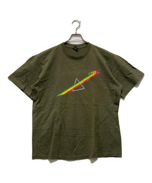 stussy（ステューシー）stussy (ステューシー) Pink Floyd Spell Out T-Shirt  カーキ サイズ:XLの古着・服飾アイテム