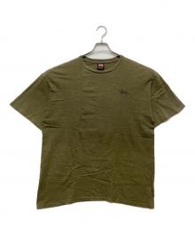 stussy（ステューシー）の古着「クラウン×SSリンクTEE」｜カーキ