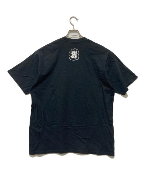 stussy（ステューシー）stussy (ステューシー) Eric Haze (エリック・ヘイズ) オーバルロゴプリントTシャツ ブラック サイズ:XLの古着・服飾アイテム
