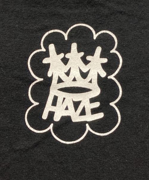 stussy（ステューシー）stussy (ステューシー) Eric Haze (エリック・ヘイズ) オーバルロゴプリントTシャツ ブラック サイズ:XLの古着・服飾アイテム