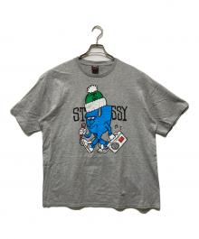 stussy（ステューシー）の古着「ラジカセTシャツ」｜グレー