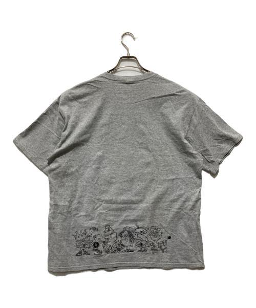 stussy（ステューシー）stussy (ステューシー) ラジカセTシャツ グレー サイズ:XLの古着・服飾アイテム