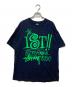 stussy（ステューシー）の古着「IST TEE / プリントTシャツ」｜ネイビー