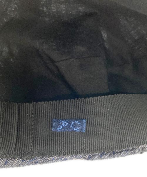 Porter Classic（ポータークラシック）Porter Classic (ポータークラシック) 刺し子 インディゴ ベレー帽 グレーの古着・服飾アイテム