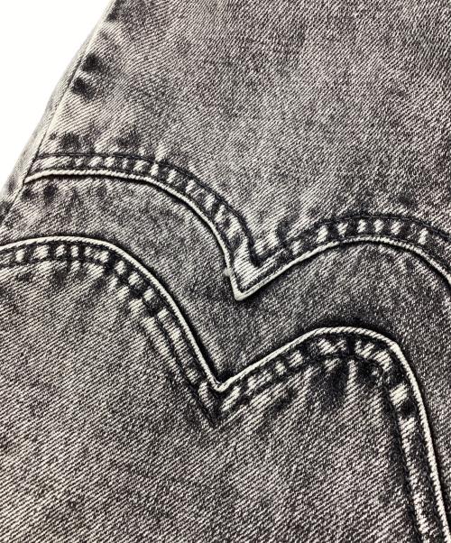 SUGARHILL（シュガーヒル）SUGARHILL (シュガーヒル) ACID WASHED MODERN WESTERN WIDE TROUSERS アシッドウォッシュモダンウエスタンワイドトラウザーデニムパンツ グレー サイズ:32の古着・服飾アイテム