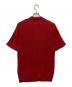 WACKO MARIA (ワコマリア) 24SS STRIPED KNIT POLO SHIRT レッド サイズ:M：17000円