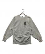 Champion REVERSE WEAVEチャンピオン リバース ウィーブ）の古着「90's カレッジ バックプリント スウェット」｜グレー