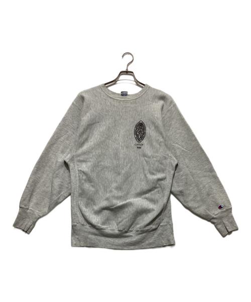 Champion REVERSE WEAVE（チャンピオン リバース ウィーブ）Champion REVERSE WEAVE (チャンピオン リバース ウィーブ) 90's カレッジ バックプリント スウェット グレー サイズ:X-LARGEの古着・服飾アイテム