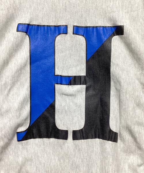 Champion REVERSE WEAVE（チャンピオン リバース ウィーブ）Champion REVERSE WEAVE (チャンピオン リバース ウィーブ) 90's カレッジ バックプリント スウェット グレー サイズ:X-LARGEの古着・服飾アイテム