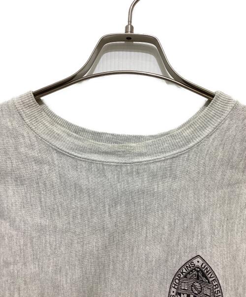 Champion REVERSE WEAVE（チャンピオン リバース ウィーブ）Champion REVERSE WEAVE (チャンピオン リバース ウィーブ) 90's カレッジ バックプリント スウェット グレー サイズ:X-LARGEの古着・服飾アイテム
