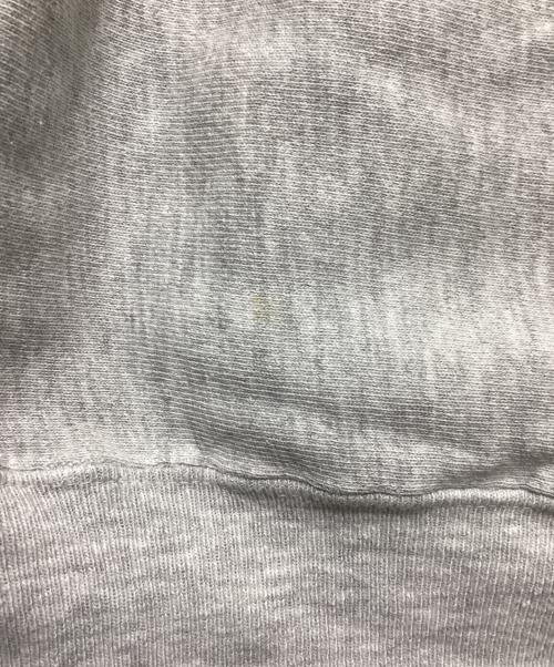 Champion REVERSE WEAVE（チャンピオン リバース ウィーブ）Champion REVERSE WEAVE (チャンピオン リバース ウィーブ) 90's カレッジ バックプリント スウェット グレー サイズ:X-LARGEの古着・服飾アイテム