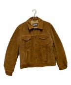 Schottショット）の古着「3rdスエードトラッカージャケット」｜ブラウン