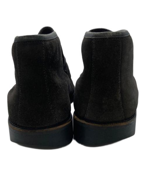 GUCCI（グッチ）GUCCI (グッチ) ホースビットチャッカーブーツ ブラック サイズ:8　1/2の古着・服飾アイテム