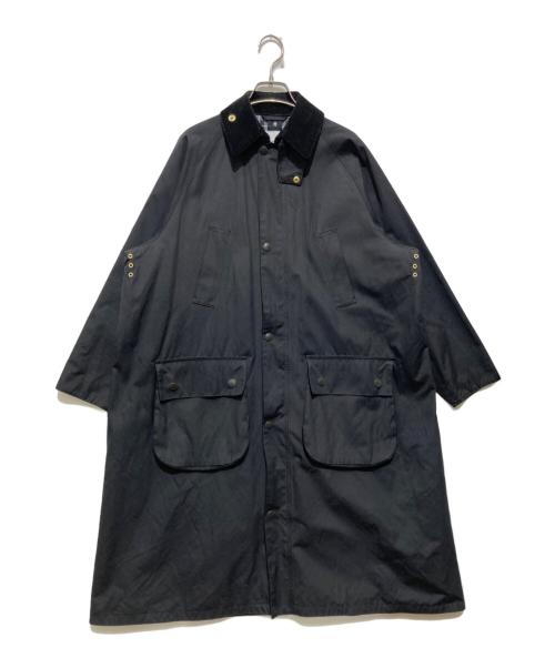 Barbour（バブアー）Barbour (バブアー) BEAMS BOY (ビームスボーイ) 別注 Balvenie LongJacket バルヴェニーロングジャケット コート ブラック サイズ:10の古着・服飾アイテム