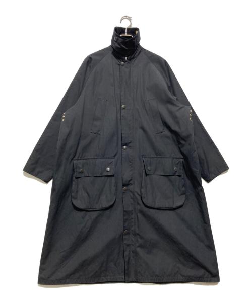 Barbour（バブアー）Barbour (バブアー) BEAMS BOY (ビームスボーイ) 別注 Balvenie LongJacket バルヴェニーロングジャケット コート ブラック サイズ:10の古着・服飾アイテム