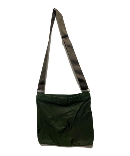 PRADA（プラダ）PRADA (プラダ) ナイロンショルダーバッグ グリーンの古着・服飾アイテム