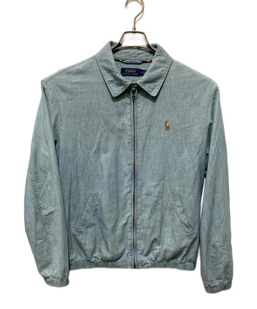 POLO RALPH LAUREN（ポロ・ラルフローレン）POLO RALPH LAUREN (ポロ・ラルフローレン) スイングトップ インディゴ サイズ:Mの古着・服飾アイテム