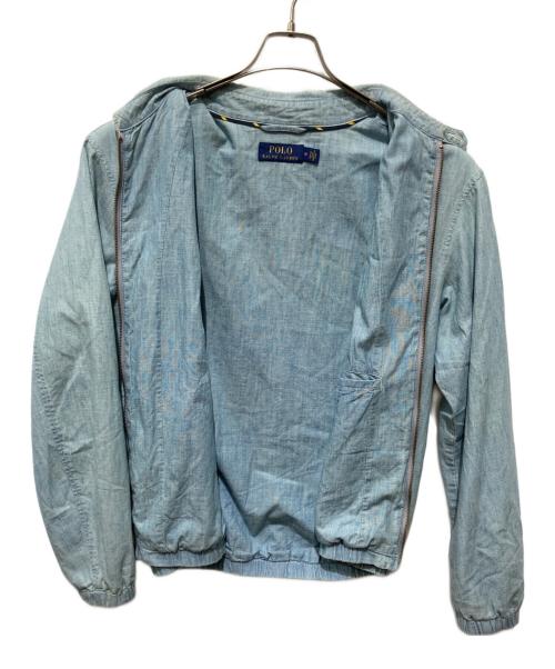 POLO RALPH LAUREN（ポロ・ラルフローレン）POLO RALPH LAUREN (ポロ・ラルフローレン) スイングトップ インディゴ サイズ:Mの古着・服飾アイテム