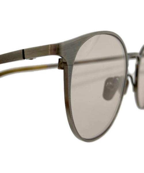 KEARNY（カーニー）KEARNY (カーニー) 伊達眼鏡 シルバー×ベージュ サイズ:47□20-145の古着・服飾アイテム