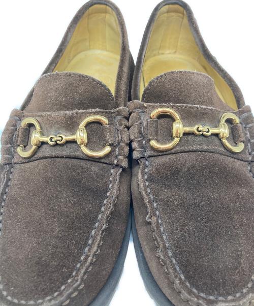 PARABOOT（パラブーツ）PARABOOT (パラブーツ) ビットローファー ブラウン サイズ:5　1/2の古着・服飾アイテム