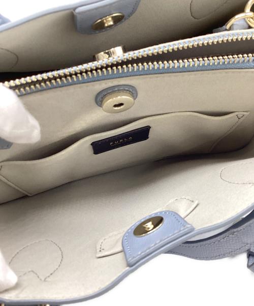 FURLA（フルラ）FURLA (フルラ) 2WAYハンドバッグ グレーの古着・服飾アイテム