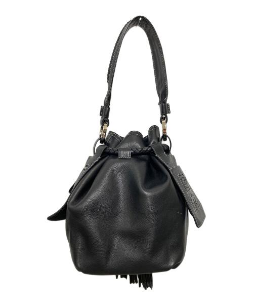 GIVENCHY（ジバンシィ）GIVENCHY (ジバンシィ) 巾着バッグ / トートバッグ / ワンショルダーバッグ ブラックの古着・服飾アイテム