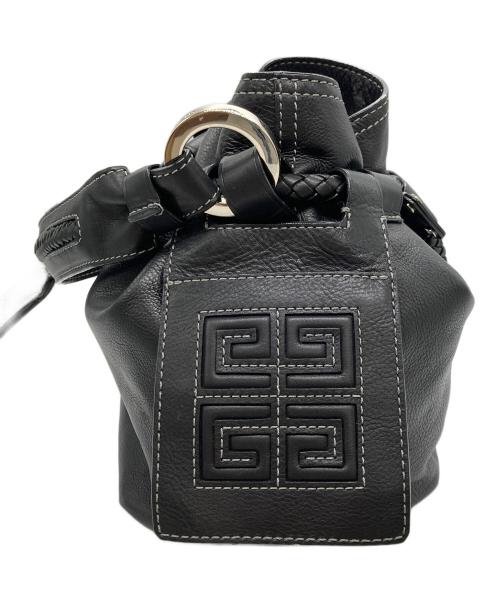 GIVENCHY（ジバンシィ）GIVENCHY (ジバンシィ) 巾着バッグ / トートバッグ / ワンショルダーバッグ ブラックの古着・服飾アイテム