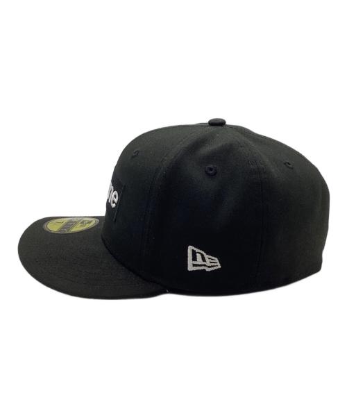 SUPREME（シュプリーム）SUPREME (シュプリーム) New Era (ニューエラ) 25SS Champions Box Logo New Era チャンピョンズ ボックスロゴ 6パネルキャップ 59FIFTY ブラック サイズ:7 1/4 (57.7cm)の古着・服飾アイテム