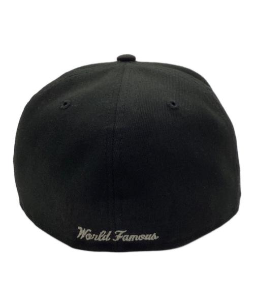 SUPREME（シュプリーム）SUPREME (シュプリーム) New Era (ニューエラ) 25SS Champions Box Logo New Era チャンピョンズ ボックスロゴ 6パネルキャップ 59FIFTY ブラック サイズ:7 1/4 (57.7cm)の古着・服飾アイテム