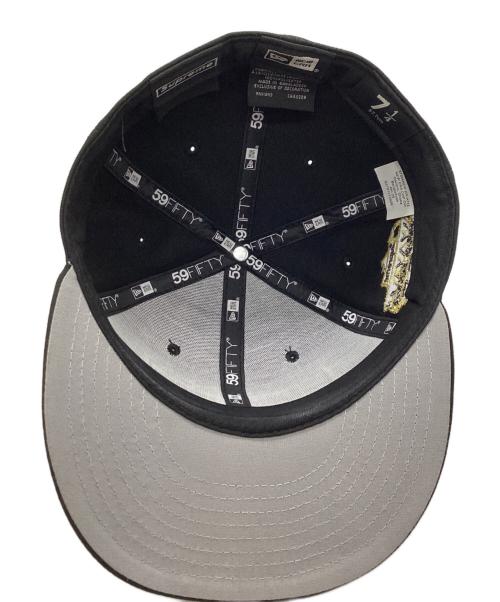 SUPREME（シュプリーム）SUPREME (シュプリーム) New Era (ニューエラ) 25SS Champions Box Logo New Era チャンピョンズ ボックスロゴ 6パネルキャップ 59FIFTY ブラック サイズ:7 1/4 (57.7cm)の古着・服飾アイテム
