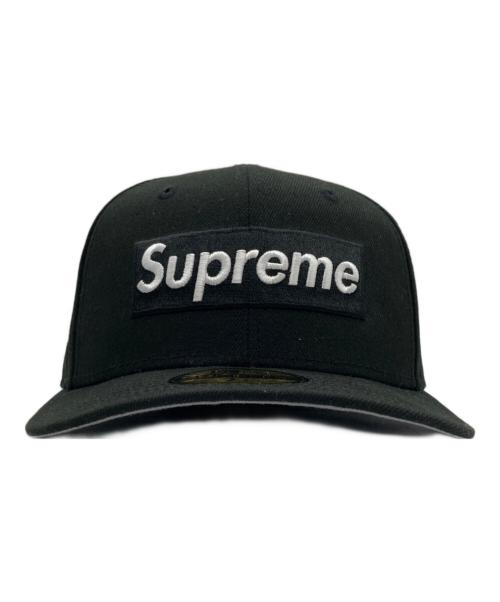 SUPREME（シュプリーム）SUPREME (シュプリーム) New Era (ニューエラ) 25SS Champions Box Logo New Era チャンピョンズ ボックスロゴ 6パネルキャップ 59FIFTY ブラック サイズ:7 1/4 (57.7cm)の古着・服飾アイテム