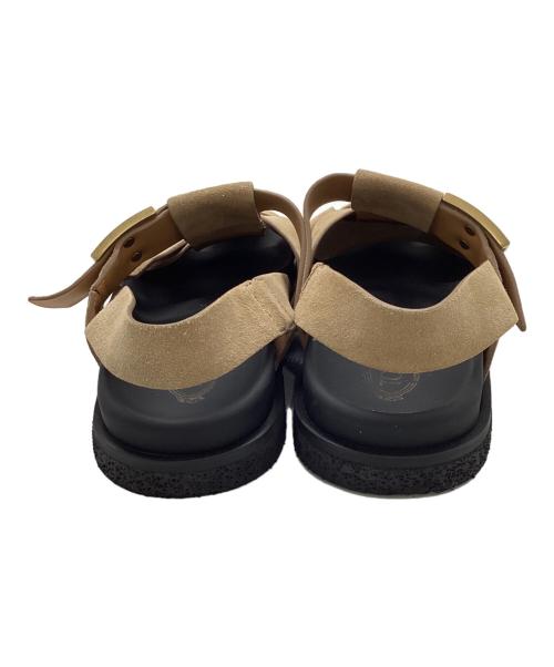 TOD'S（トッズ）TOD'S (トッズ) T Timeless sandals Tタイムレス スエード サンダル ブラウン サイズ:37の古着・服飾アイテム