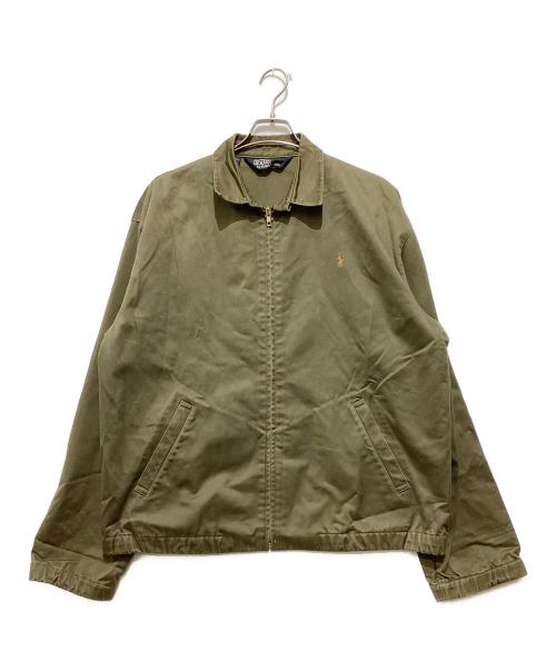 POLO RALPH LAUREN（ポロ・ラルフローレン）POLO RALPH LAUREN (ポロ・ラルフローレン) スイングトップ カーキ サイズ:Lの古着・服飾アイテム