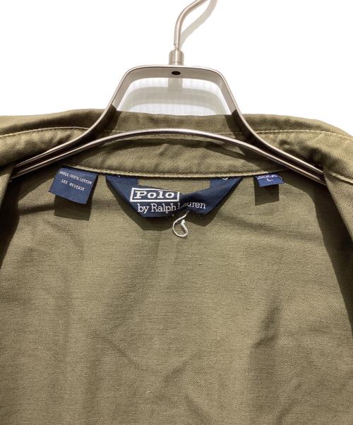 POLO RALPH LAUREN（ポロ・ラルフローレン）POLO RALPH LAUREN (ポロ・ラルフローレン) スイングトップ カーキ サイズ:Lの古着・服飾アイテム